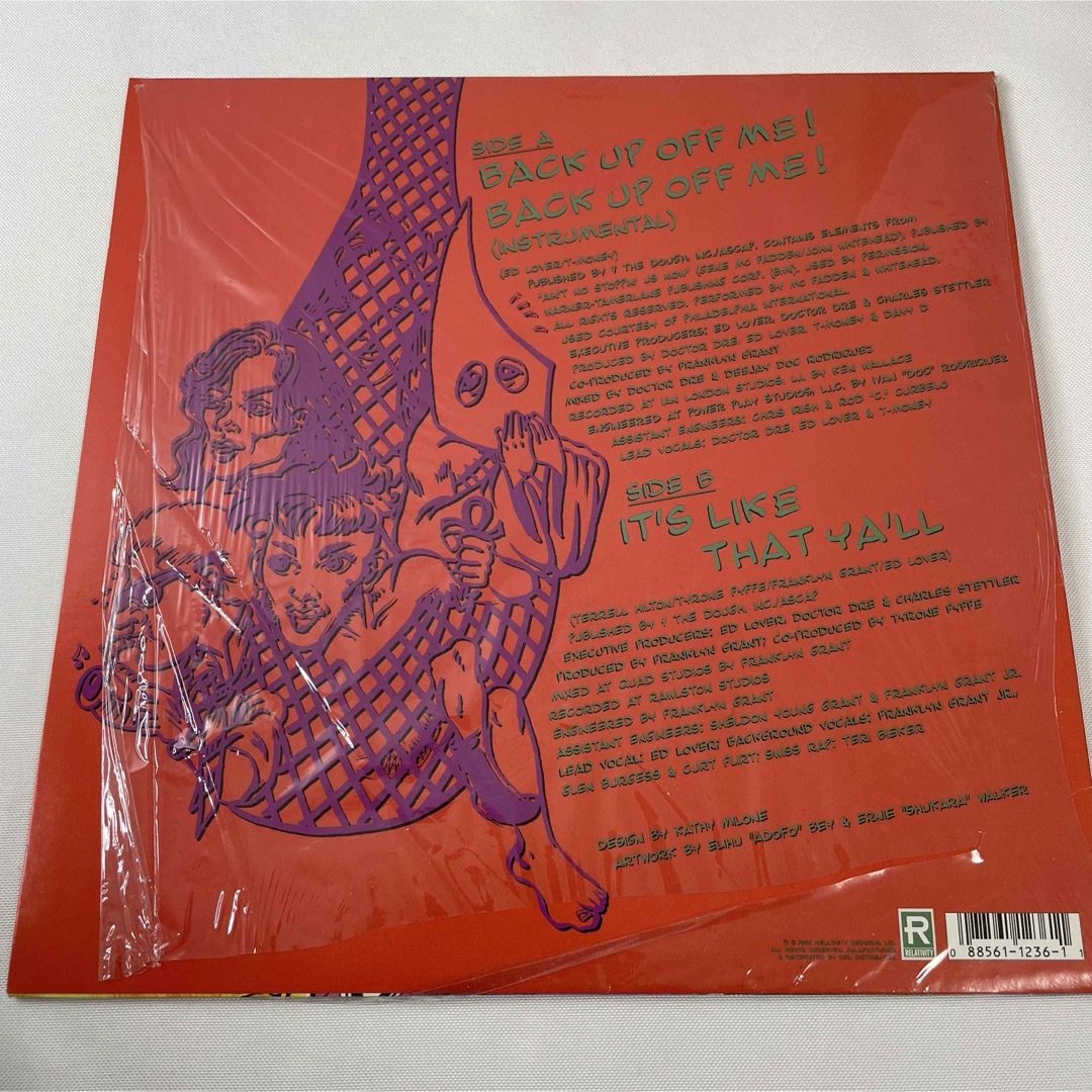 Doctor Dre & Ed Lover / Back Up Off Me ! エンタメ/ホビーのCD(ヒップホップ/ラップ)の商品写真