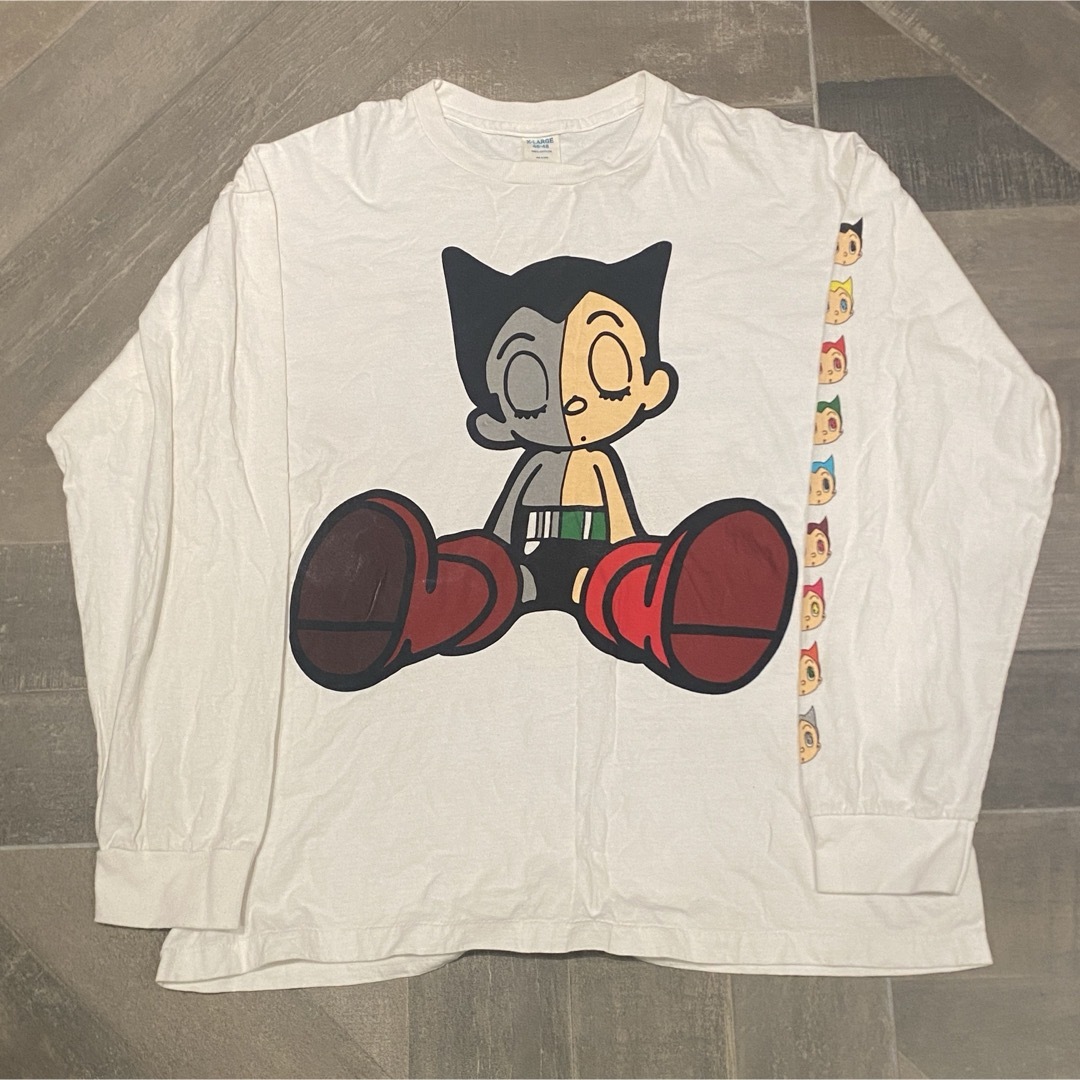 ASTROBOY 鉄腕アトムTシャツ/アニメT/USED/古着 メンズのトップス(Tシャツ/カットソー(七分/長袖))の商品写真