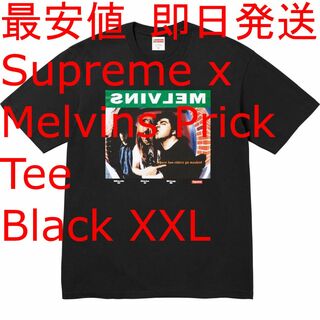 シュプリーム(Supreme)のSupreme Melvins Prick Tee Black ブラック 2XL(Tシャツ/カットソー(半袖/袖なし))