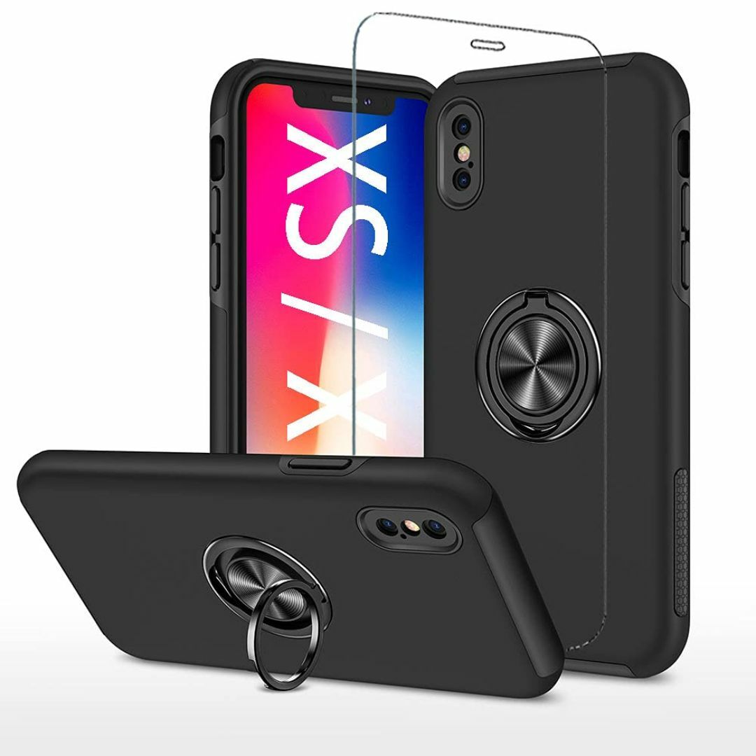 【色:レッド_サイズ:XR 6.1】スマホケース iPhone xs x ケース スマホ/家電/カメラのスマホアクセサリー(その他)の商品写真