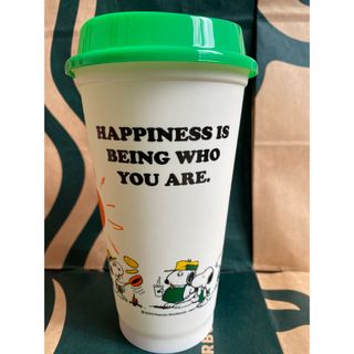 Starbucks Coffee - リユーザブルカップ オフホワイト PEANUTS Snoopy Brothers