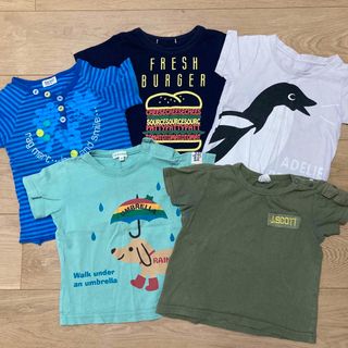 ベビーＴシャツ5枚セット　男の子