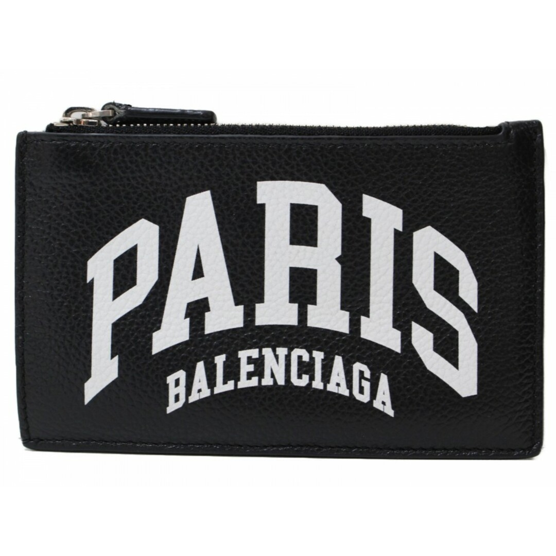 Balenciaga(バレンシアガ)のBALENCIAGA　バレンシアガ　コイン&カードホルダー　640535　フラグメントケース　カード入れ　小銭入れ　ブラック　メンズ　レディース　ユニセックス　ギフト　プレゼント包装可【中古】松前R56号店 レディースのファッション小物(財布)の商品写真