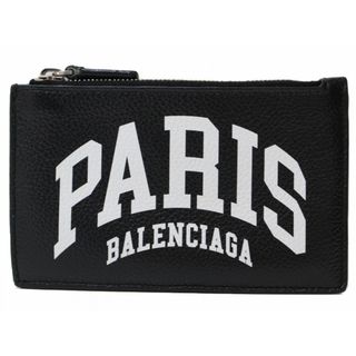 Balenciaga - BALENCIAGA　バレンシアガ　コイン&カードホルダー　640535　フラグメントケース　カード入れ　小銭入れ　ブラック　メンズ　レディース　ユニセックス　ギフト　プレゼント包装可【中古】松前R56号店