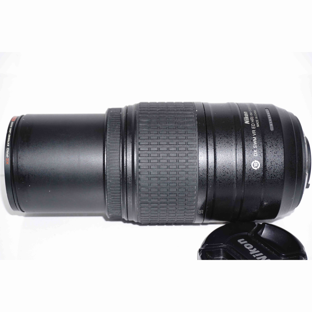 Nikon(ニコン)のフィルター付❤️ニコン AF-S55-300mm F4.5-5.6G VR スマホ/家電/カメラのカメラ(レンズ(ズーム))の商品写真