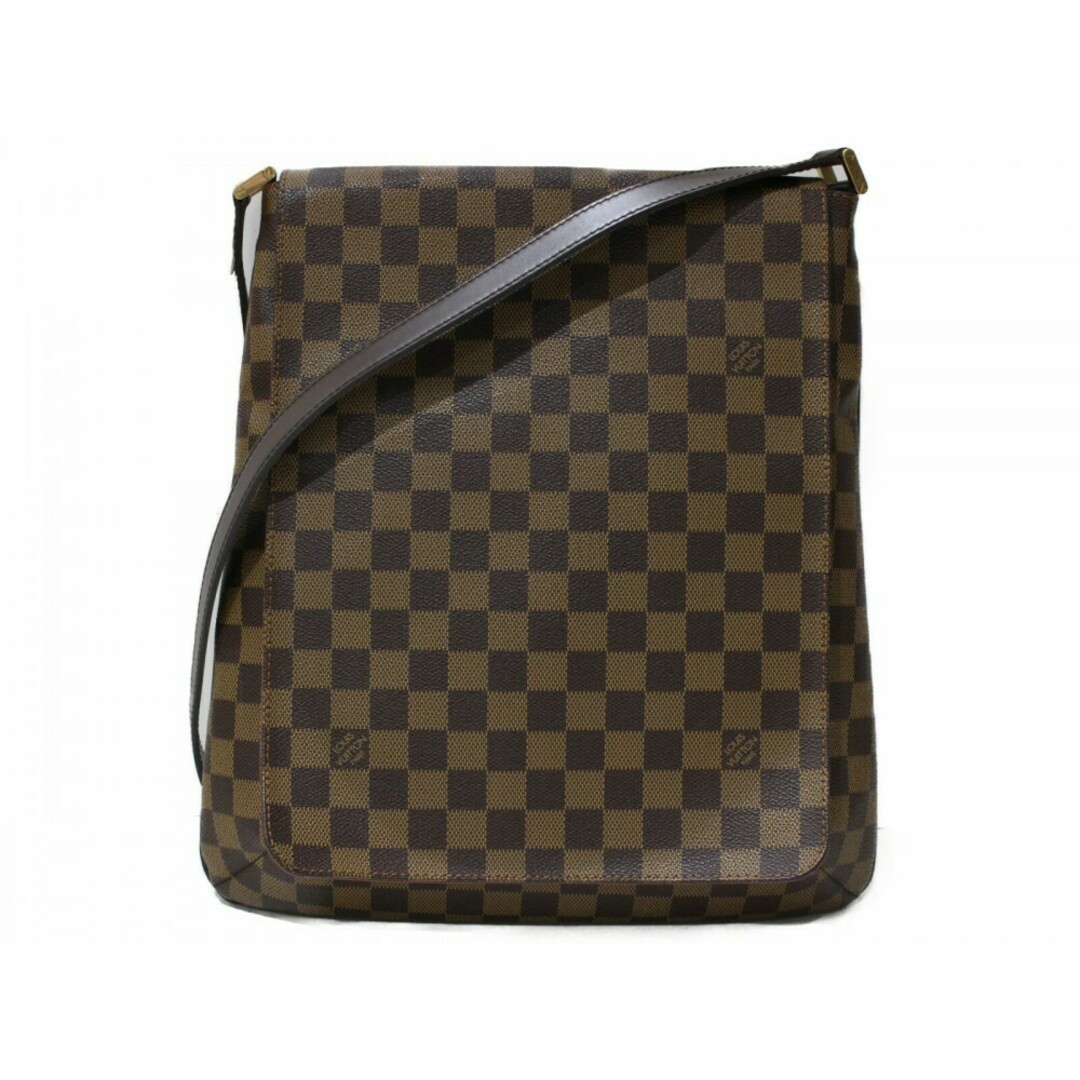 LOUIS VUITTON(ルイヴィトン)の【布袋あり】LOUIS VUITTON　ルイヴィトン　ミュゼット　N51302　ショルダーバッグ　ダミエ・エベヌ　ブラウン　メンズ　レディース　ユニセックス　ギフト　プレゼント包装可【中古】松前R56号店 メンズのバッグ(ショルダーバッグ)の商品写真