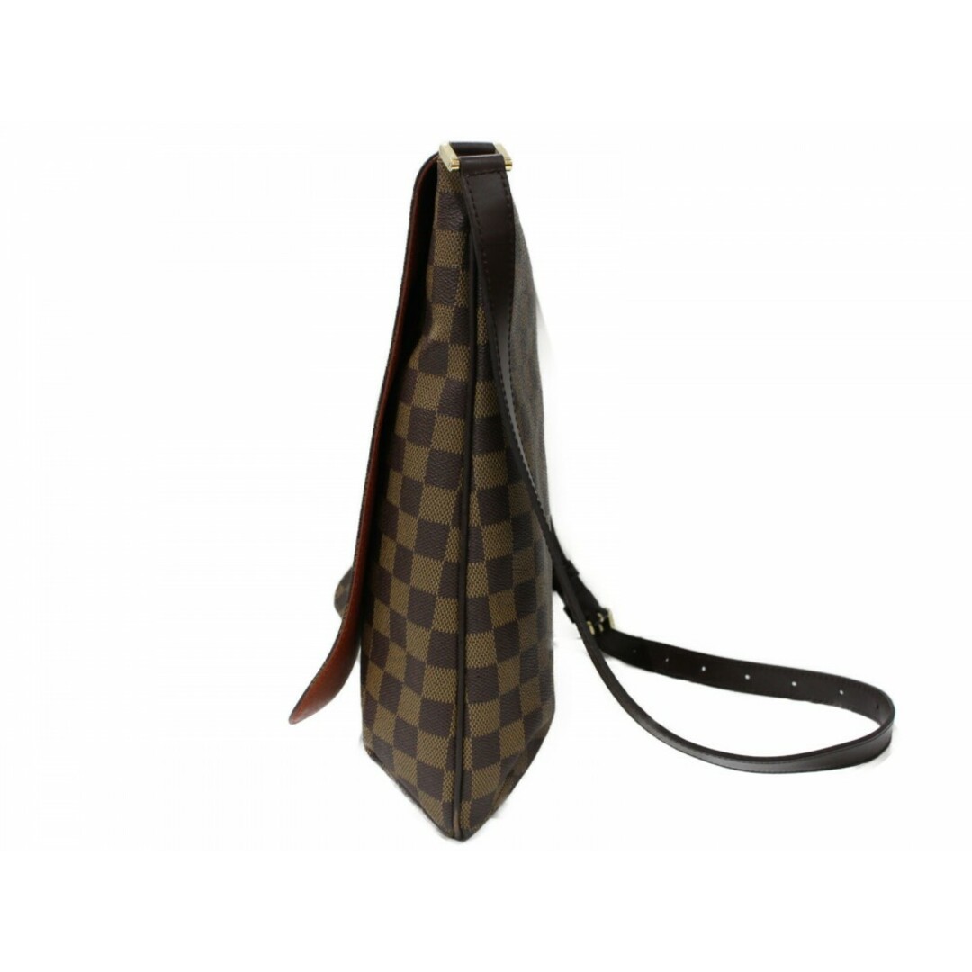 LOUIS VUITTON(ルイヴィトン)の【布袋あり】LOUIS VUITTON　ルイヴィトン　ミュゼット　N51302　ショルダーバッグ　ダミエ・エベヌ　ブラウン　メンズ　レディース　ユニセックス　ギフト　プレゼント包装可【中古】松前R56号店 メンズのバッグ(ショルダーバッグ)の商品写真