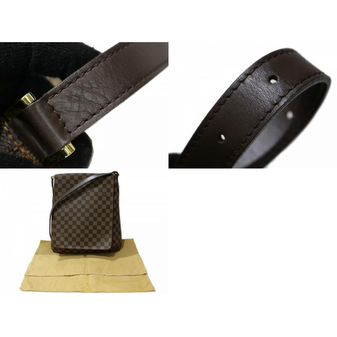 LOUIS VUITTON(ルイヴィトン)の【布袋あり】LOUIS VUITTON　ルイヴィトン　ミュゼット　N51302　ショルダーバッグ　ダミエ・エベヌ　ブラウン　メンズ　レディース　ユニセックス　ギフト　プレゼント包装可【中古】松前R56号店 メンズのバッグ(ショルダーバッグ)の商品写真