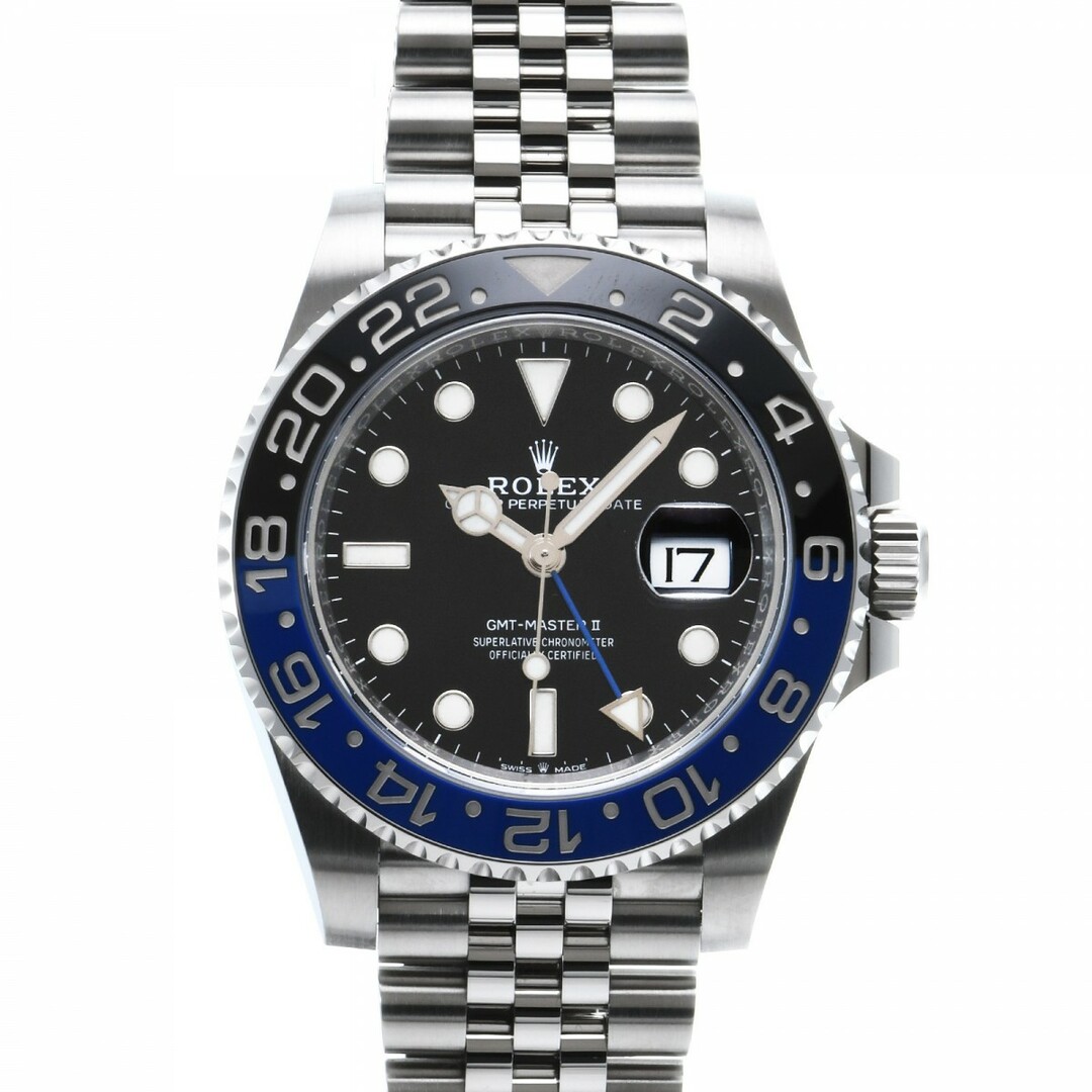 ROLEX(ロレックス)の中古 ロレックス ROLEX 126710BLNR ランダムシリアル ブラック メンズ 腕時計 メンズの時計(腕時計(アナログ))の商品写真