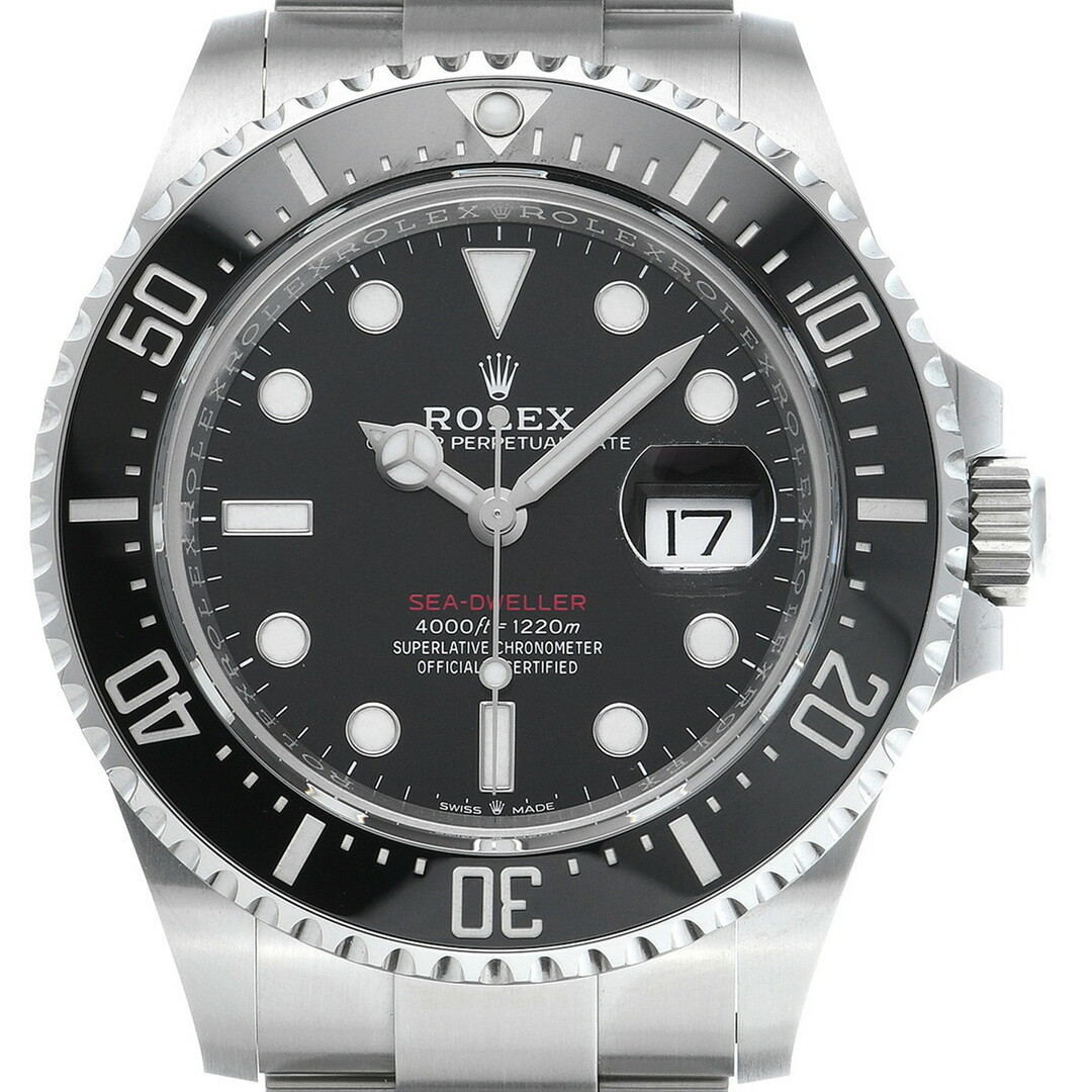 ROLEX(ロレックス)の中古 ロレックス ROLEX 126600 ランダムシリアル ブラック メンズ 腕時計 メンズの時計(腕時計(アナログ))の商品写真