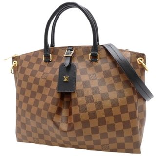 ルイヴィトン(LOUIS VUITTON)のLOUIS VUITTON(ルイ・ヴィトン) ダミエ・エベヌ オデオン・トート MM ハンドバッグ 2way ショルダー 肩掛け ダミエエベヌキャンバス ブラウン茶 ブラック黒 ゴールド金具 N45283(2024年5月現在現行品) レディース 40802087945【中古】【アラモード】(ハンドバッグ)