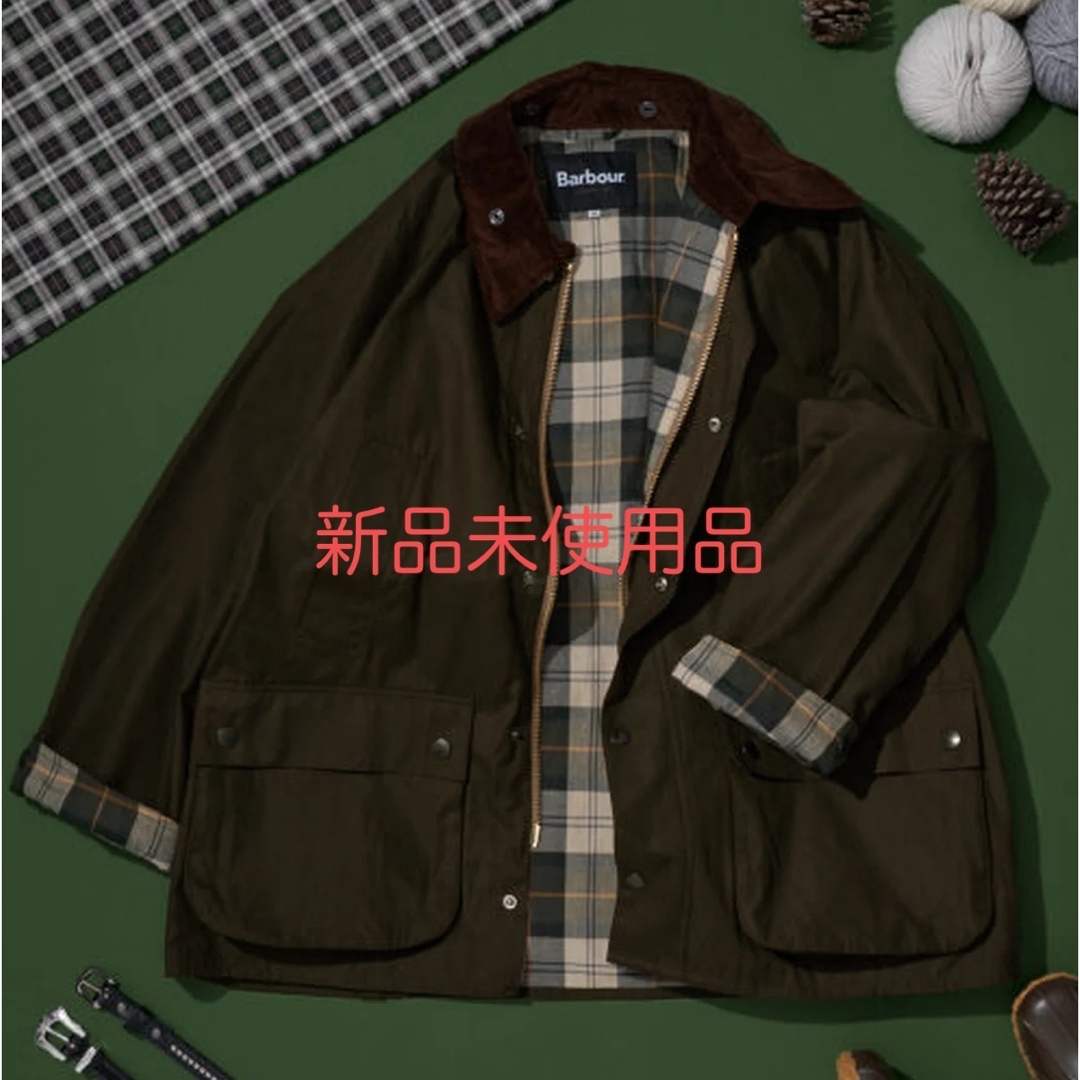 Barbour(バーブァー)の新品Barbourバブアー 別注 BIG BEDALE オリーブ メンズのジャケット/アウター(ブルゾン)の商品写真