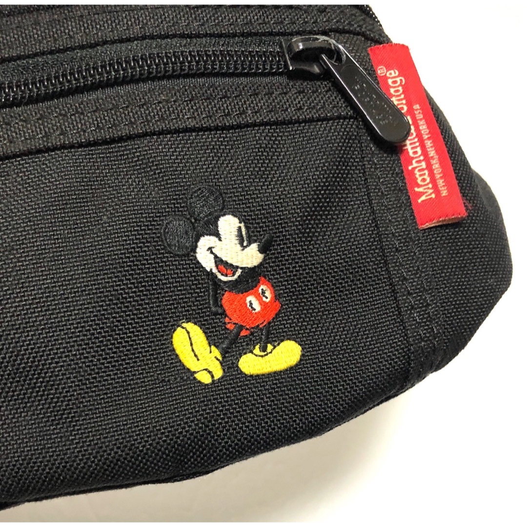 Manhattan Portage(マンハッタンポーテージ)のマンハッタンポーテージ×DISNEY 2405151 ウエストバッグ ブラック レディースのバッグ(ボディバッグ/ウエストポーチ)の商品写真