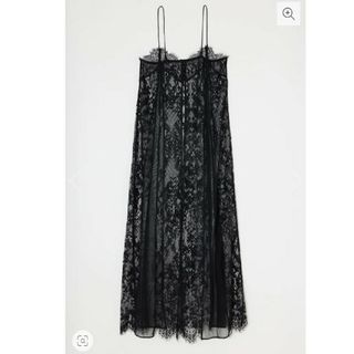 moussy - moussy今期完売 PANEL LACE キャミドレス ブラック