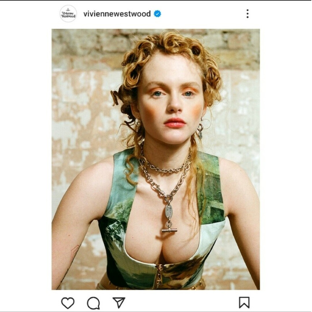 Vivienne Westwood(ヴィヴィアンウエストウッド)のvivienne westwood MAN PROSPERO NECKLACE メンズのアクセサリー(ネックレス)の商品写真