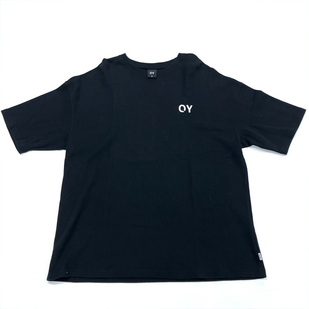 オーワイ OY バックロゴプリント 半袖Ｔシャツ コットン ポリエステル ブラック 2 メンズ【中古】 メンズのトップス(Tシャツ/カットソー(半袖/袖なし))の商品写真