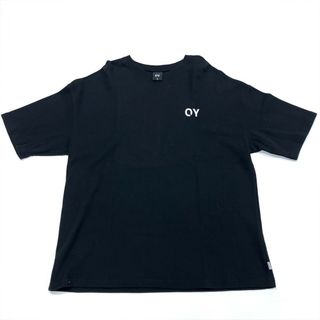 オーワイ OY バックロゴプリント 半袖Ｔシャツ コットン ポリエステル ブラック 2 メンズ【中古】(Tシャツ/カットソー(半袖/袖なし))