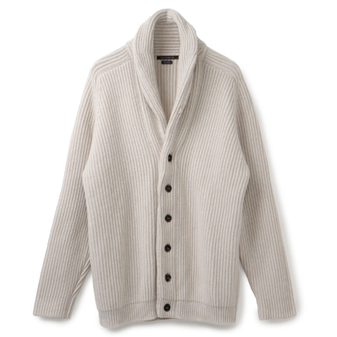 BEGG & CO(ベグアンドコー)のベグアンドコー/BEGG&CO ニット メンズ 8PLY YACHT CARDIGAN ニットカーディガン YACHT-0001 _0410ff メンズのトップス(カーディガン)の商品写真