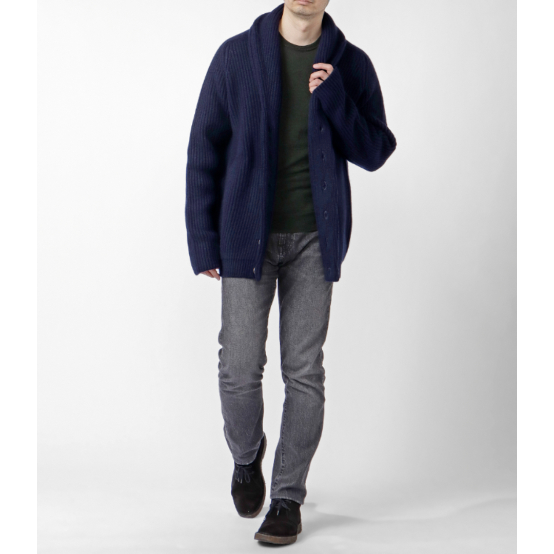 BEGG & CO(ベグアンドコー)のベグアンドコー/BEGG&CO ニット メンズ 8PLY YACHT CARDIGAN ニットカーディガン YACHT-0001 _0410ff メンズのトップス(カーディガン)の商品写真