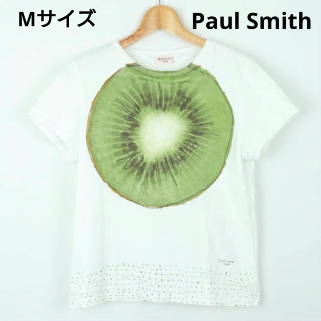 Paul Smith(ポールスミス)のポールスミスピンク 半袖シャツ Mサイズ キウイがかわいい レディースのトップス(Tシャツ(半袖/袖なし))の商品写真