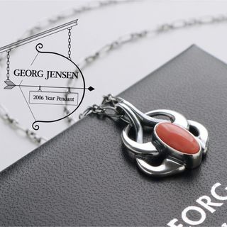 ジョージジェンセン(Georg Jensen)のジョージ ジェンセン 2006 イヤー コーラル ネックレス(ネックレス)