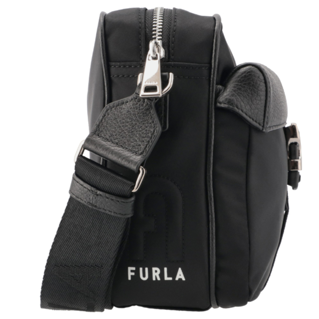 Furla(フルラ)のフルラ/FURLA バッグ メンズ MAN COSMO M CROSSBODY ショルダーバッグ NERO 2024年春夏新作 MB00099-S50000-O6000 _0410ff メンズのバッグ(ショルダーバッグ)の商品写真