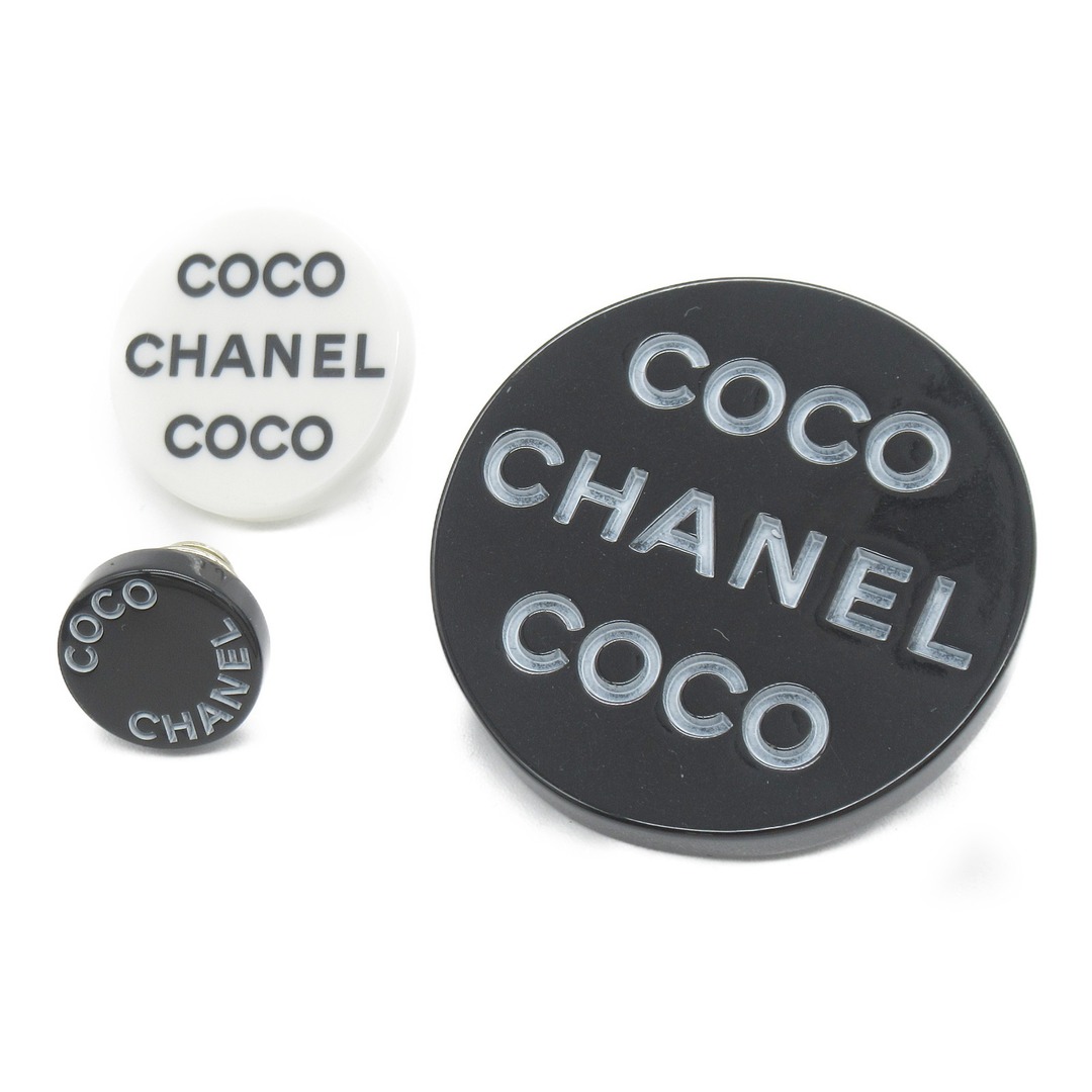 CHANEL(シャネル)のシャネル ココシャネル ピンブローチ 3点セット ブローチ レディースのアクセサリー(ブローチ/コサージュ)の商品写真