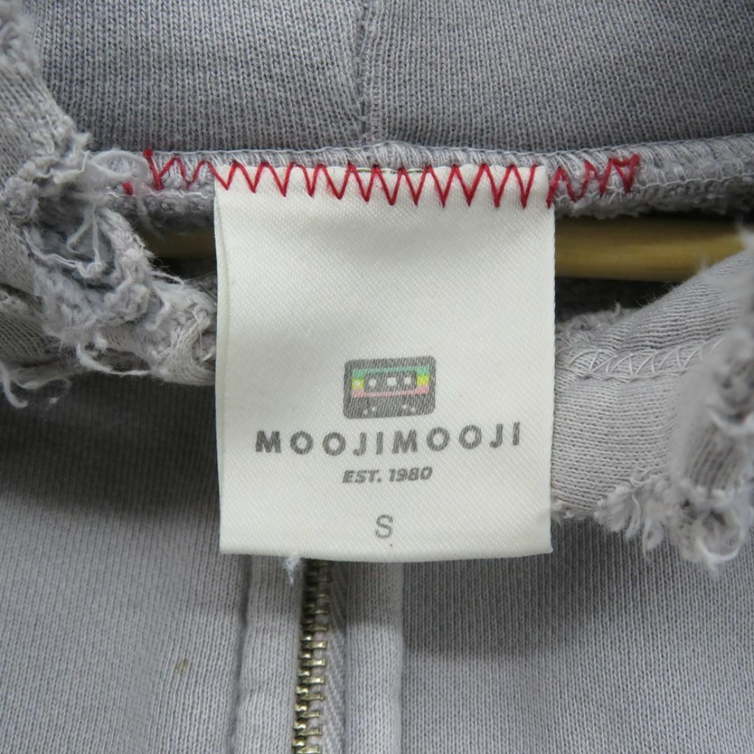 MOOJIMOOJI OVERSIZE ZIP UP HOODIE AGED GR メンズのトップス(パーカー)の商品写真