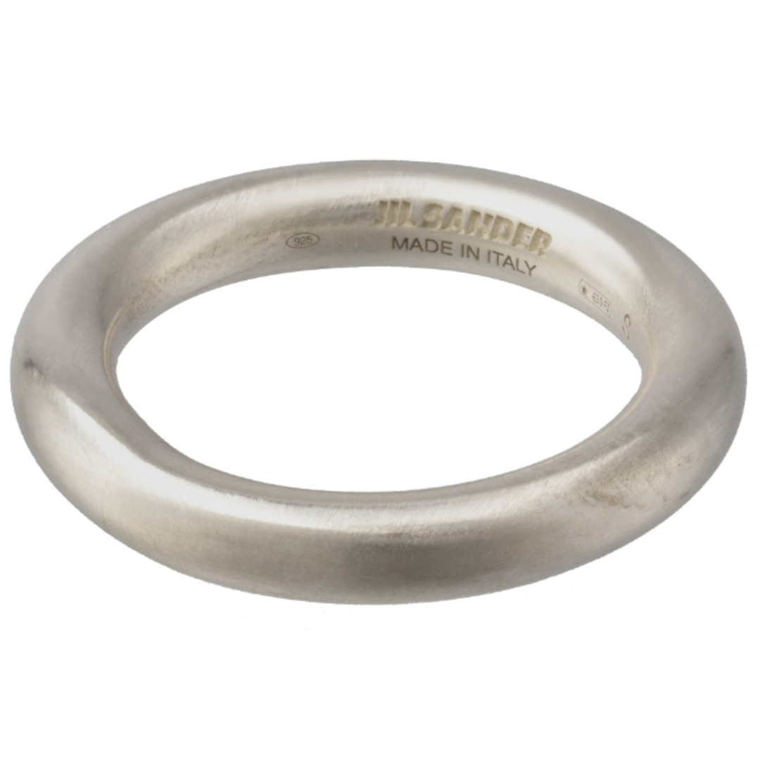 Jil Sander(ジルサンダー)のジルサンダー/JIL SANDER 指輪 メンズ 真鍮 リング SILVER 2024年春夏新作 J29UQ0003-P4865-041 _0410ff メンズのアクセサリー(リング(指輪))の商品写真