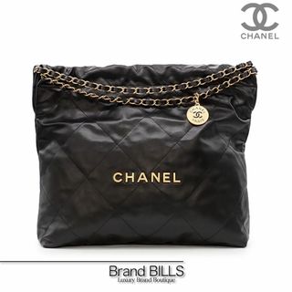 シャネル(CHANEL)の未使用品 シャネル チェーン ハンドバッグ シャネル22 AS3261 ブラック ゴールド金具 シャイニーカーフスキン(ハンドバッグ)