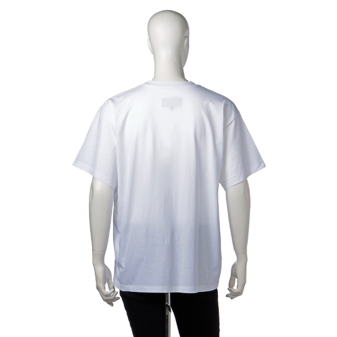 MM6(エムエムシックス)のエムエムシックス メゾンマルジェラ/MM6 MAISON MARGIELA シャツ アパレル メンズ T-SHIRT Tシャツ WHITE 2024年春夏新作 SH0GC0017-S24312-100 メンズのトップス(Tシャツ/カットソー(半袖/袖なし))の商品写真