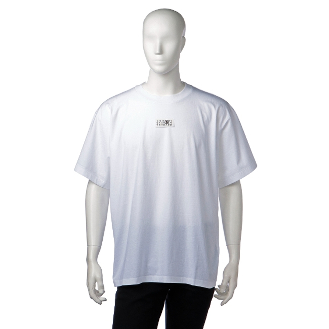 MM6(エムエムシックス)のエムエムシックス メゾンマルジェラ/MM6 MAISON MARGIELA シャツ アパレル メンズ T-SHIRT Tシャツ WHITE 2024年春夏新作 SH0GC0017-S24312-100 メンズのトップス(Tシャツ/カットソー(半袖/袖なし))の商品写真