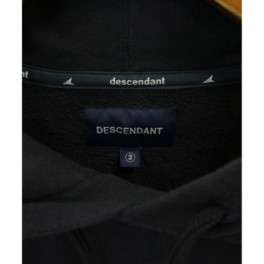 DESCENDANT ディセンダント パーカー 3(L位) 紺 【古着】 DESCENDANT ディセンダント パーカー 3(L位) 紺 【古着】