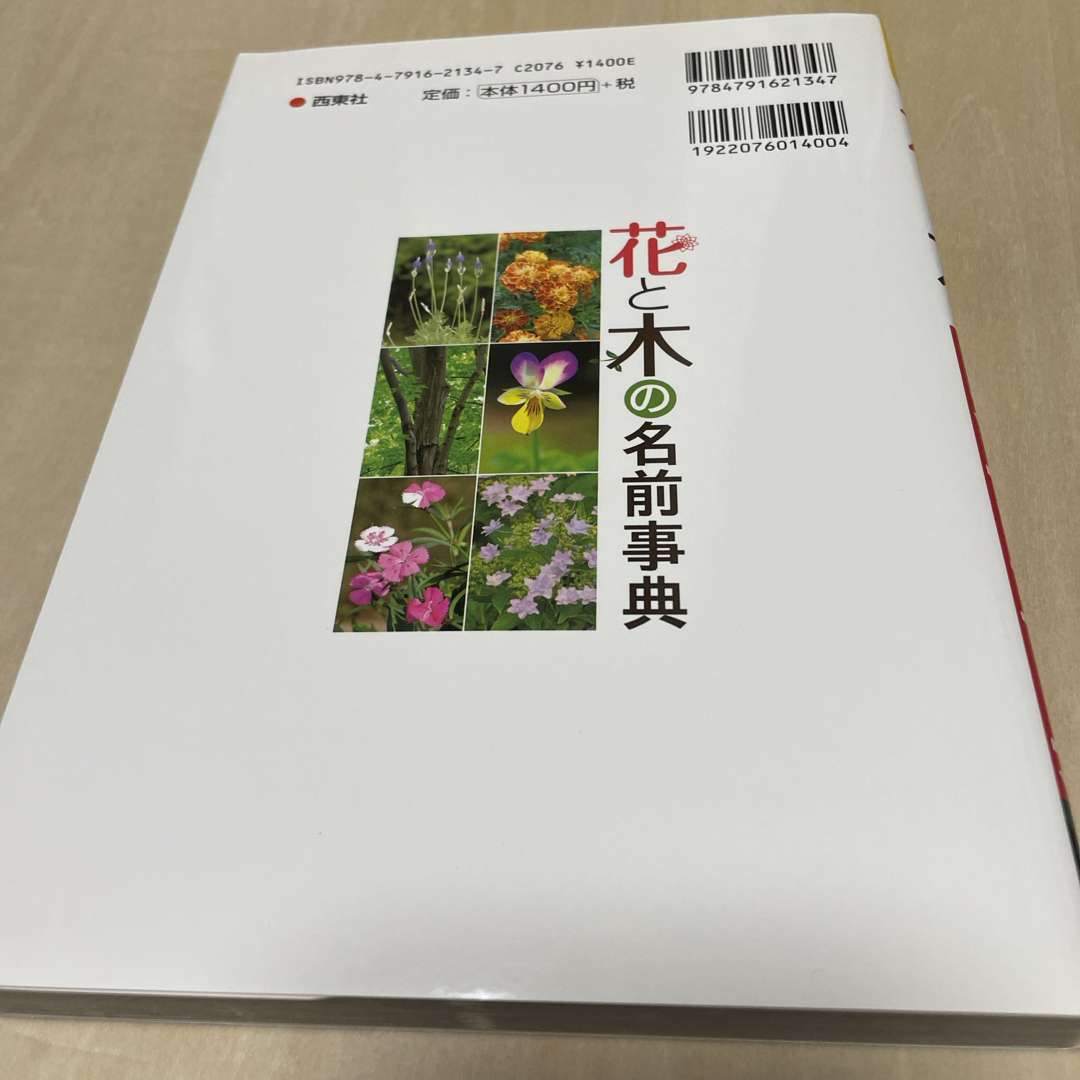 大きな写真でよくわかる！花と木の名前事典 エンタメ/ホビーの本(趣味/スポーツ/実用)の商品写真