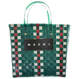 マルニ(Marni)のMARNI マルニ バッグ（その他） - 緑x白x赤 【古着】【中古】(その他)