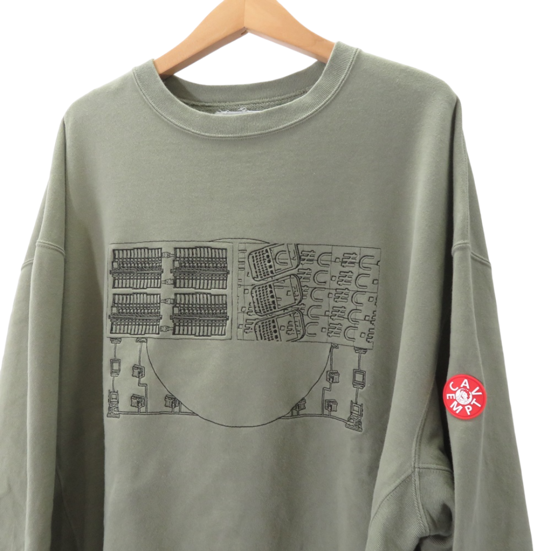 CAV EMPT C.E NOT IDENTICAL TO CREW NECK メンズのトップス(スウェット)の商品写真