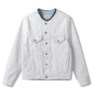 マルタンマルジェラ(Maison Martin Margiela)の【セットアップ可】 メゾン マルジェラ/MAISON MARGIELA ジャケット アパレル メンズ SPORTSJACKET デニムジャケット WHITE PAINT 2024年春夏新作 SI1AM0007-S30561-967 _0410ff(Gジャン/デニムジャケット)