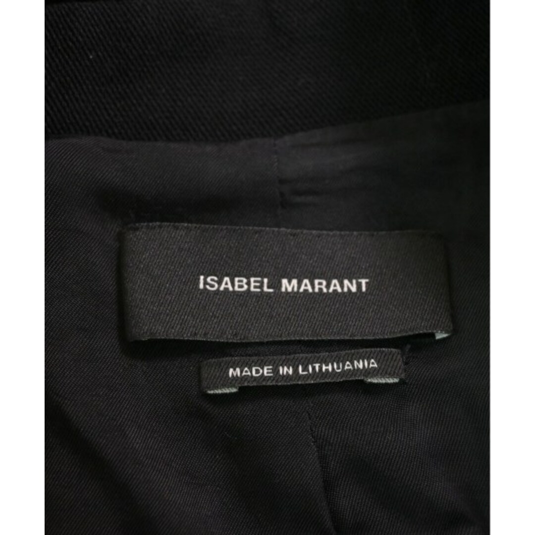 Isabel Marant(イザベルマラン)のISABEL MARANT イザベルマラン テーラードジャケット -(L位) 黒 【古着】【中古】 レディースのジャケット/アウター(テーラードジャケット)の商品写真