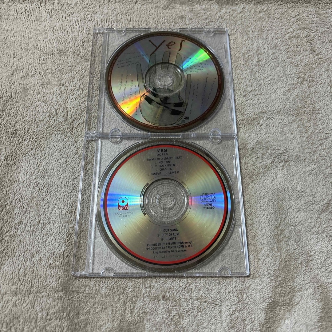 イエス　CD2枚 エンタメ/ホビーのCD(ポップス/ロック(洋楽))の商品写真