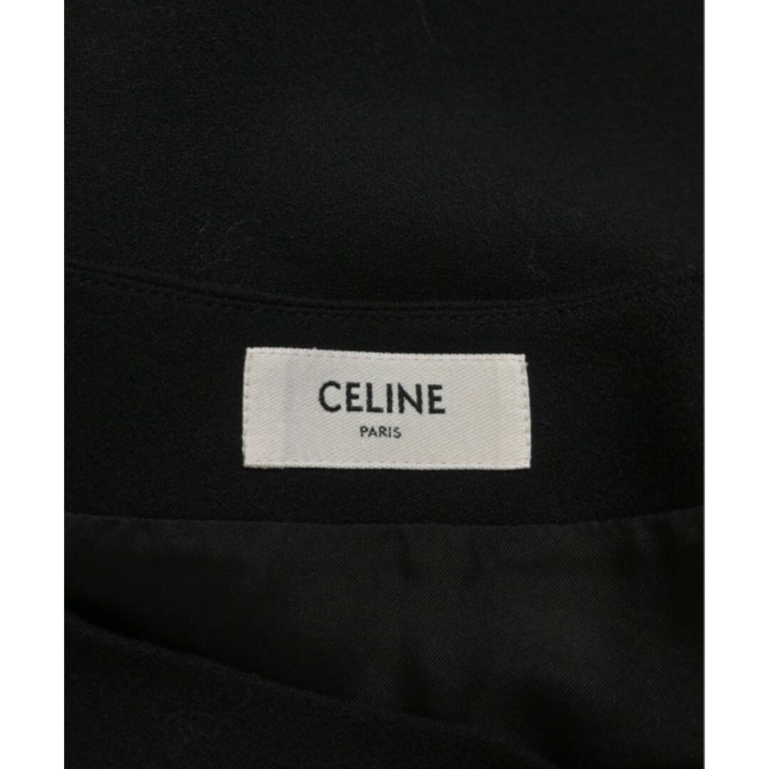celine(セリーヌ)のCELINE セリーヌ ロング・マキシ丈スカート 34(XS位) 黒 【古着】【中古】 レディースのスカート(ロングスカート)の商品写真