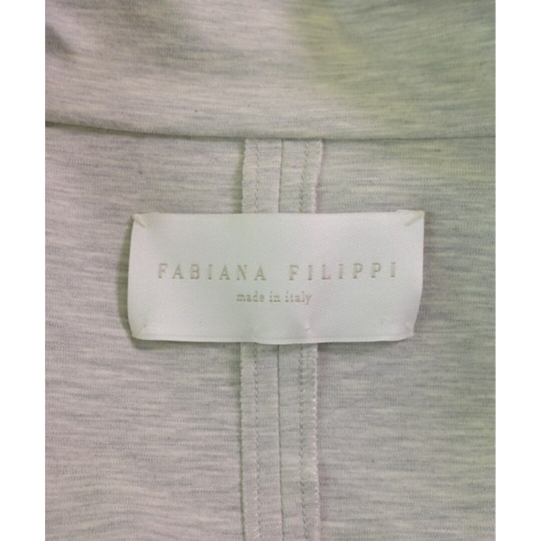 FABIANA FILIPPI ステンカラーコート S グレー 【古着】【中古】 レディースのジャケット/アウター(その他)の商品写真