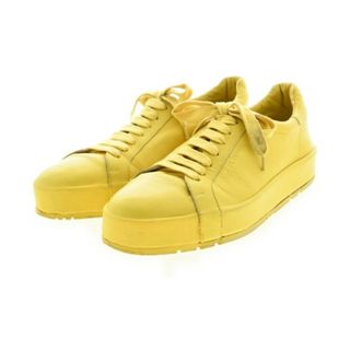 JIL SANDER ジルサンダー スニーカー EU40(25cm位) 黄 【古着】【中古】