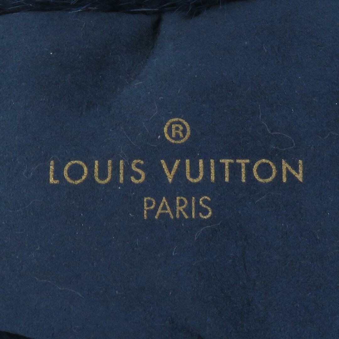 LOUIS VUITTON(ルイヴィトン)のルイ ヴィトン LOUIS VUITTON  ルームシューズ ファー ネイビー/ピンク レディース 送料無料【中古】 e58675i レディースの靴/シューズ(その他)の商品写真