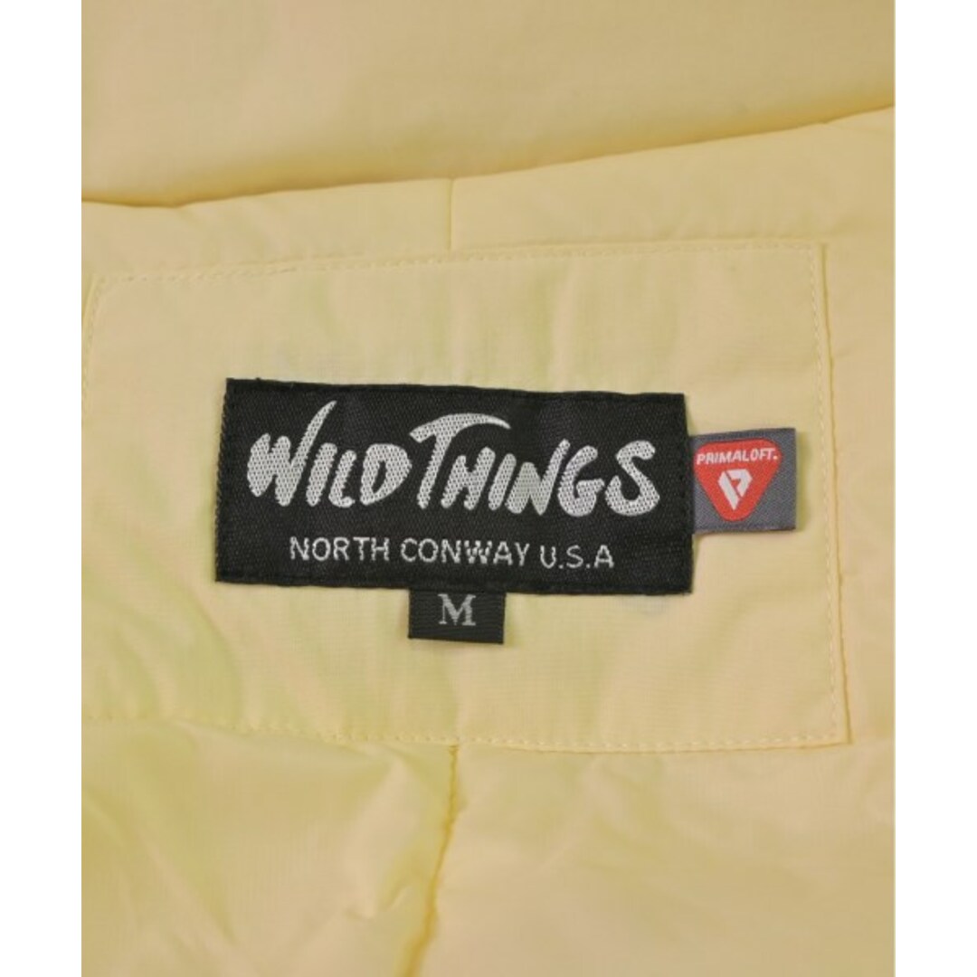 WILDTHINGS(ワイルドシングス)のWILD THINGS ワイルドシングス ダウンコート M クリーム 【古着】【中古】 レディースのジャケット/アウター(ダウンコート)の商品写真