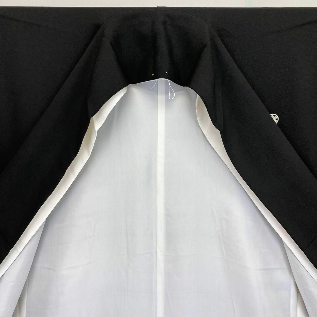黒留袖 松竹梅 青海波や七宝模様 金彩 ロング 長身 着物 RK-1346 レディースの水着/浴衣(着物)の商品写真