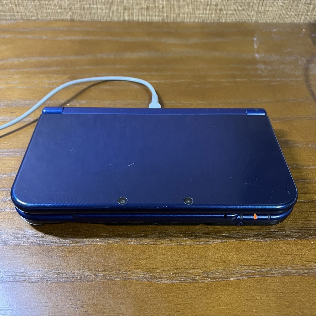 ニンテンドー3DS(ニンテンドー3DS)の【ジャンク】new3DSLL メタリックブルー 本体のみ エンタメ/ホビーのゲームソフト/ゲーム機本体(携帯用ゲーム機本体)の商品写真