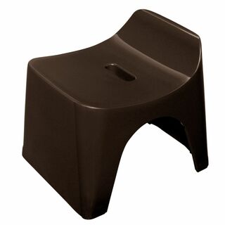 【色: ブラウン】シンカテック ヒューバス 風呂椅子H20 座面高さ20cm ブ(タオル/バス用品)