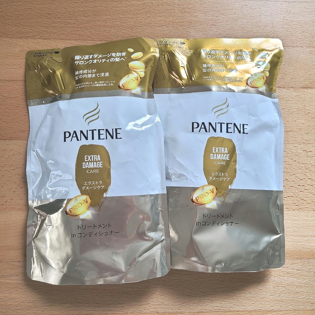 PANTENE(パンテーン)のパンテーンつめかえシャンプー、トリートメント　300ml コスメ/美容のヘアケア/スタイリング(シャンプー/コンディショナーセット)の商品写真