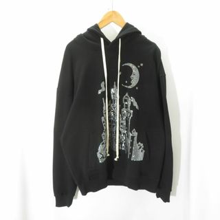  LOVE KILLER CASTLE RHINESTONE HOODIE Size-L(パーカー)