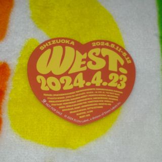 WEST. 会場限定ステッカー 静岡